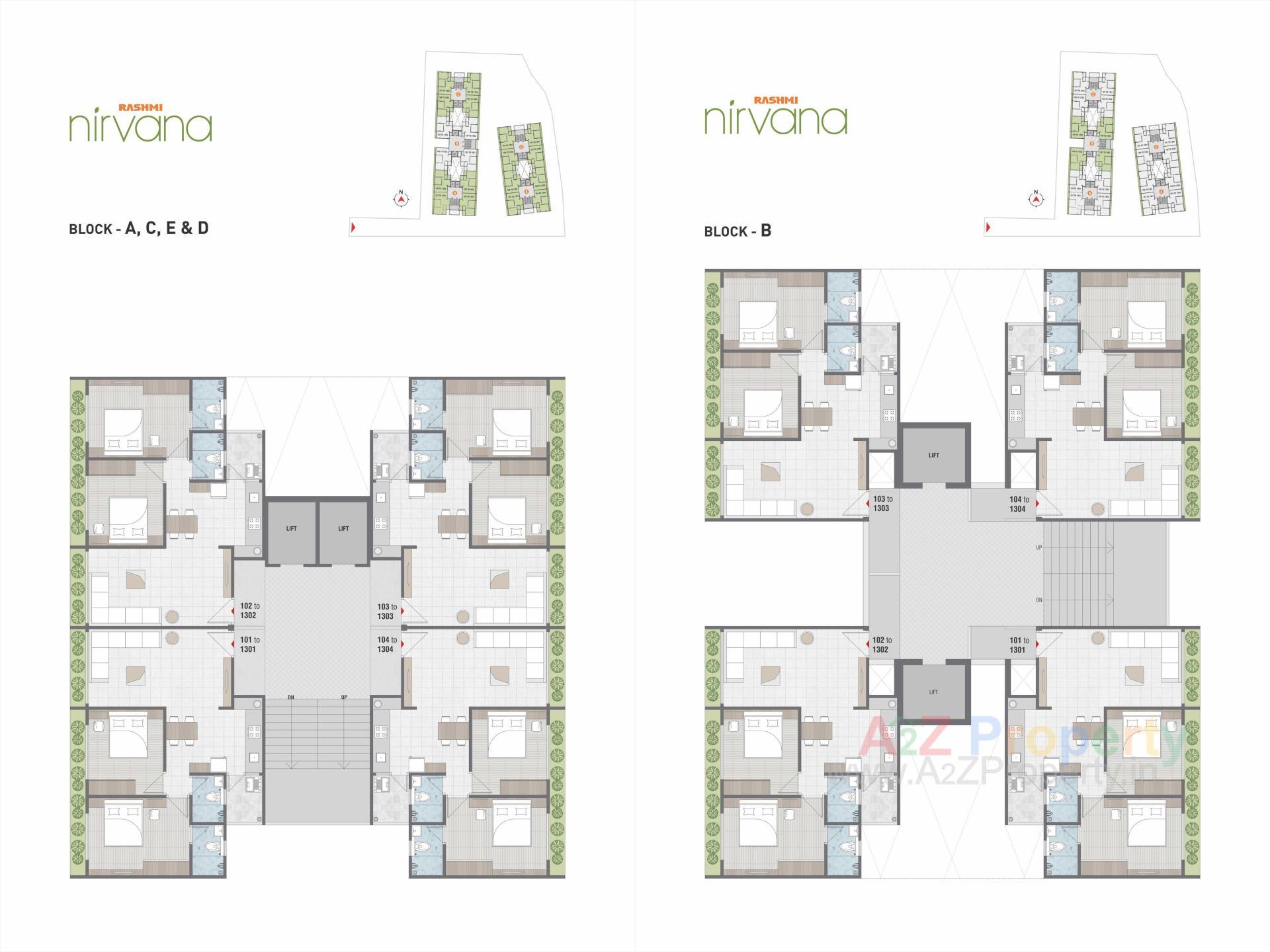 Layout of real estate project Rashmi Nirvana   Rashmi South Park located at Vatva, Ahmedabad, Gujarat