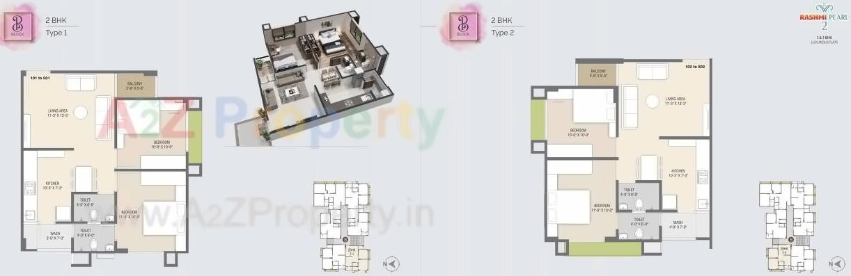 Layout of real estate project Rashmi Pearl located at Vatva, Ahmedabad, Gujarat