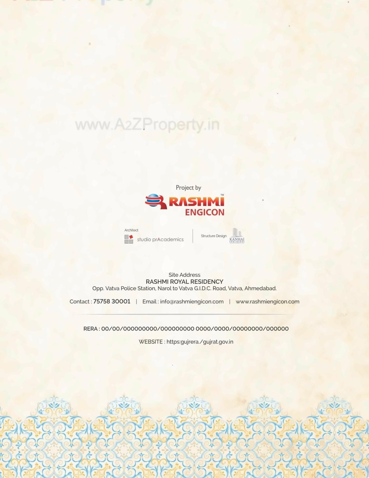  of real estate project Rashmi Royal located at Vatva, Ahmedabad, Gujarat