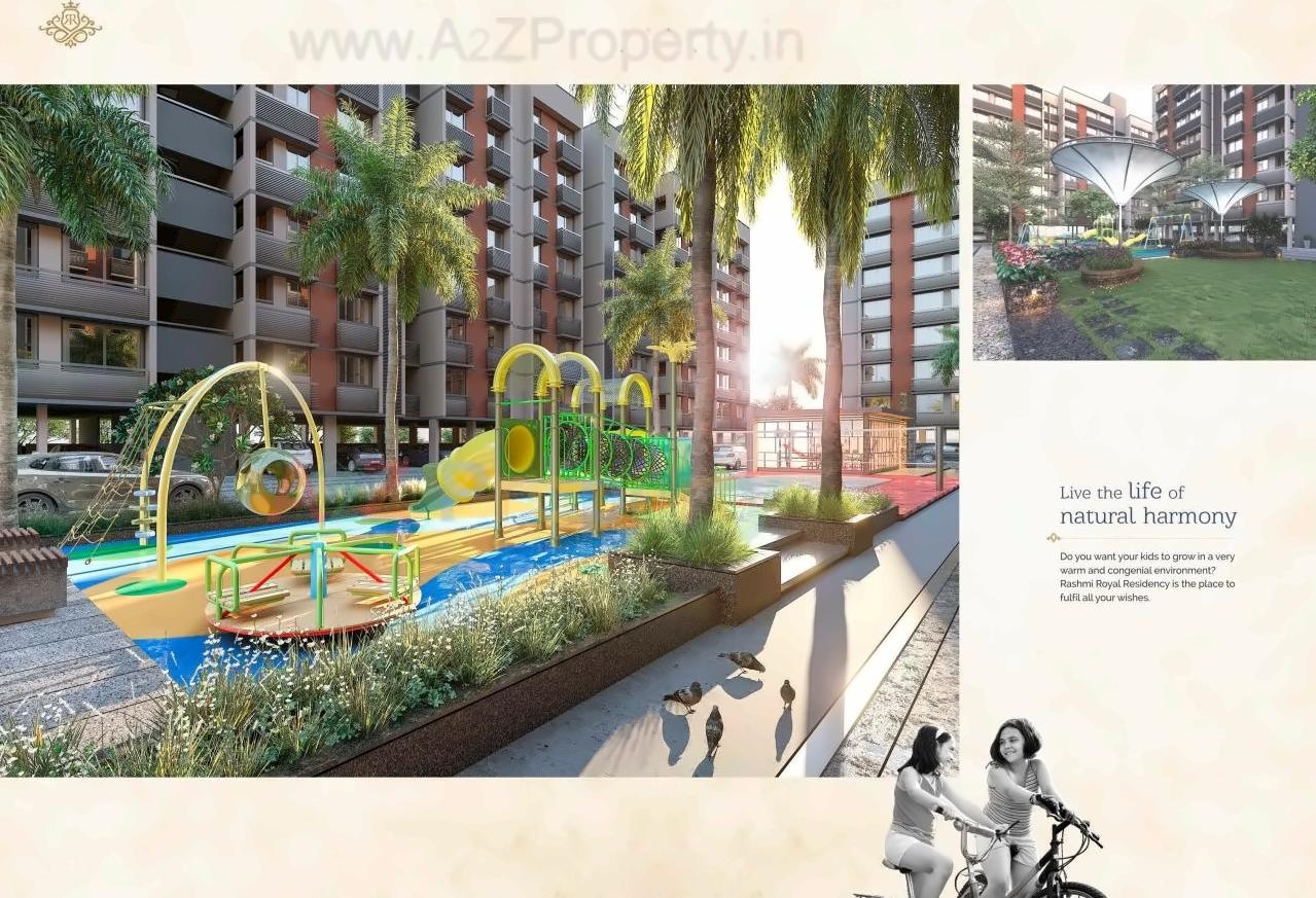 3D Elevation of real estate project Rashmi Royal located at Vatva, Ahmedabad, Gujarat