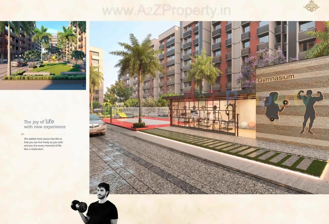 3D Elevation of real estate project Rashmi Royal located at Vatva, Ahmedabad, Gujarat