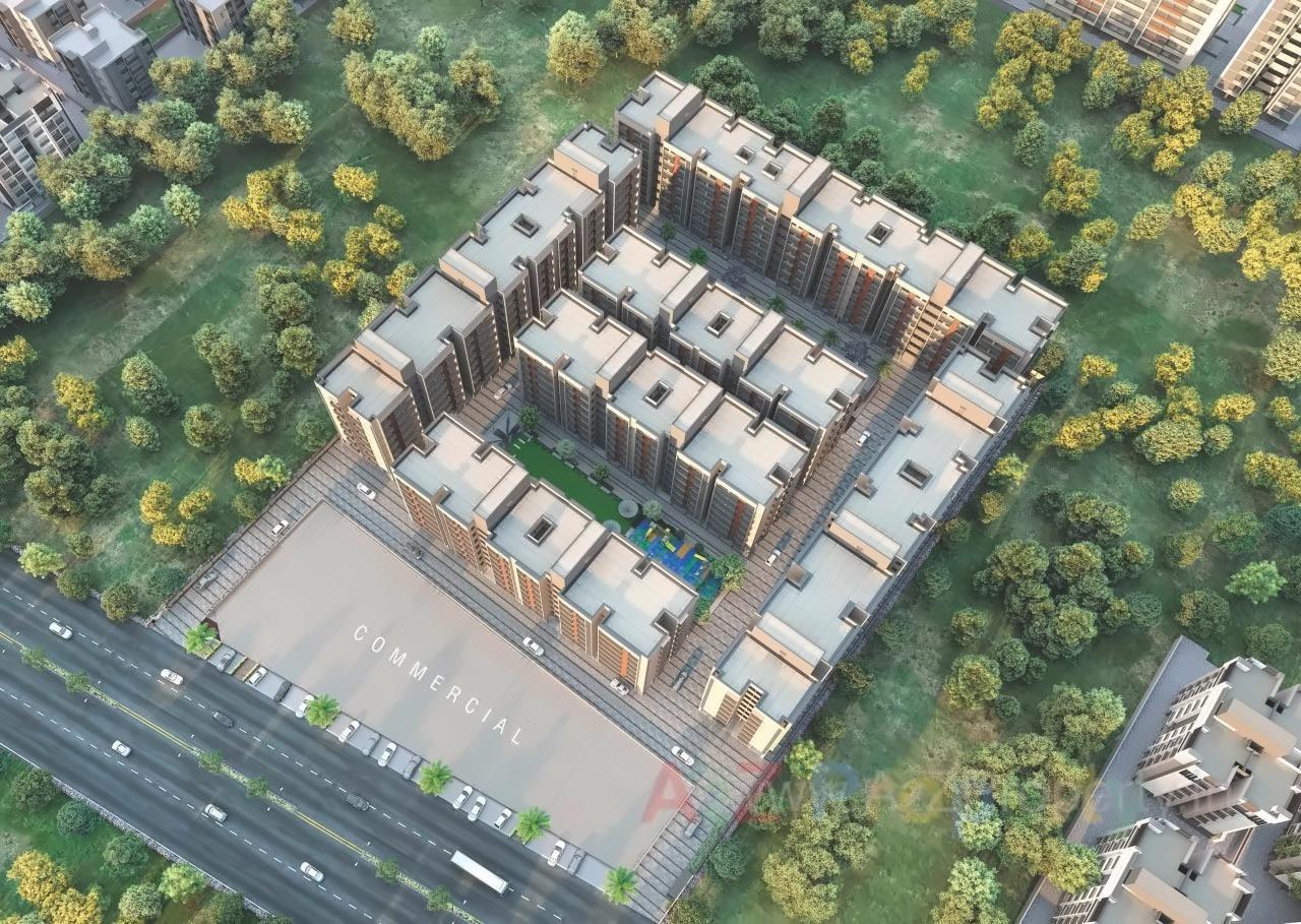 Layout of real estate project Rashmi Royal located at Vatva, Ahmedabad, Gujarat