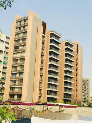 Elevation of real estate project Ratnaakar Beaumonde located at Vejalpur, Ahmedabad, Gujarat