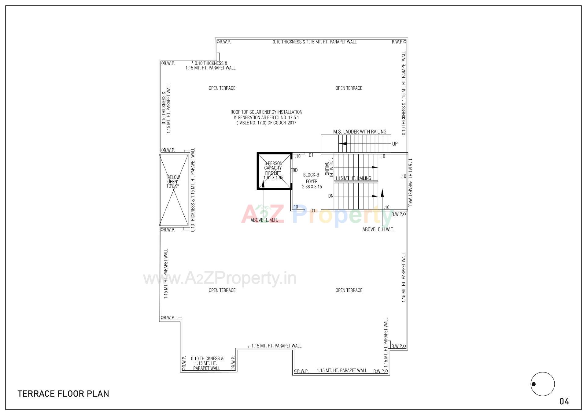 Layout of real estate project Ratnamohan 10 located at Wadaj, Ahmedabad, Gujarat