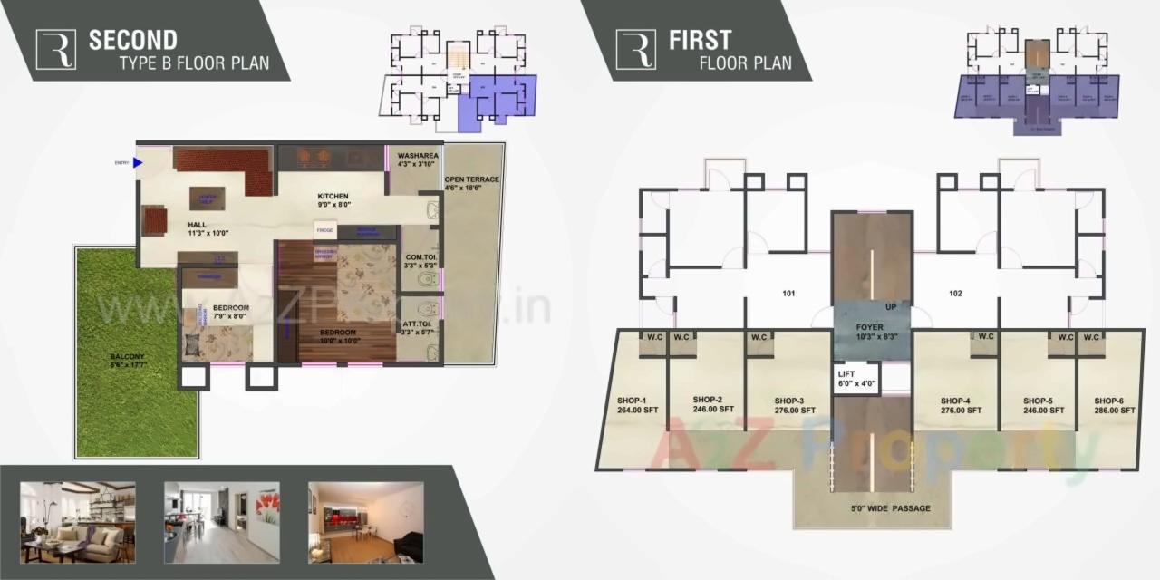 Layout of real estate project Ratnesh Elegance located at Chandkheda, Ahmedabad, Gujarat