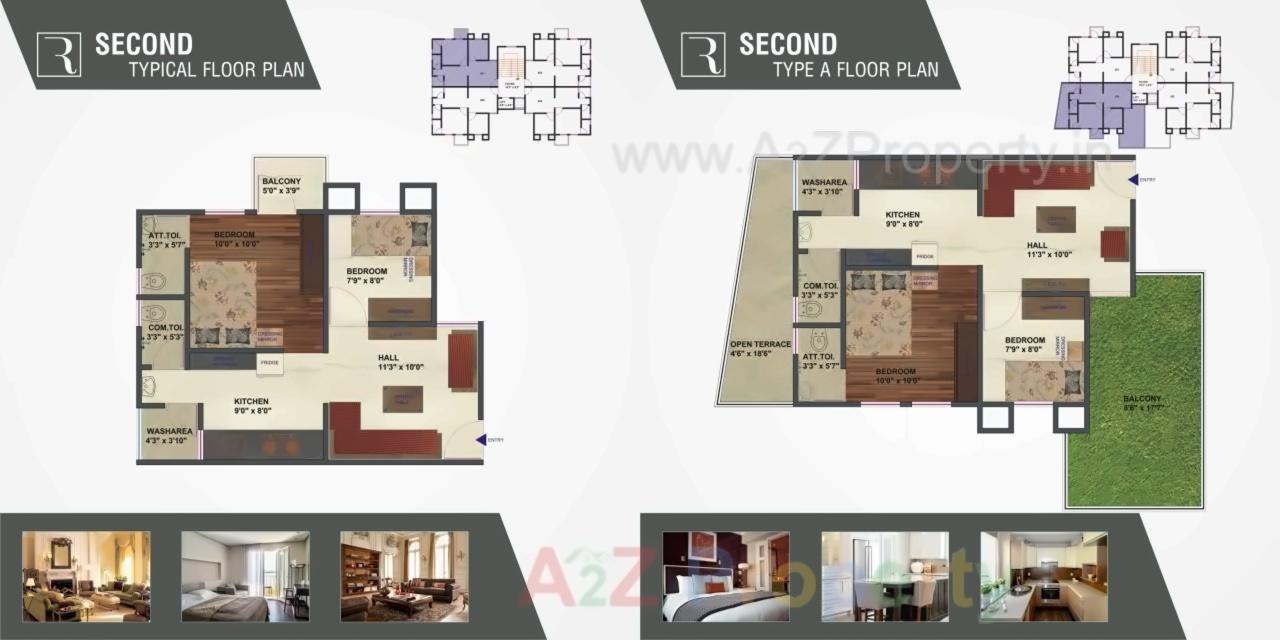 Layout of real estate project Ratnesh Elegance located at Chandkheda, Ahmedabad, Gujarat