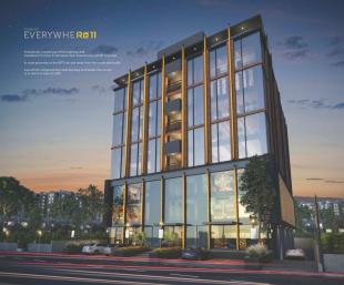 Elevation of real estate project Re Xi located at Jodhpur, Ahmedabad, Gujarat