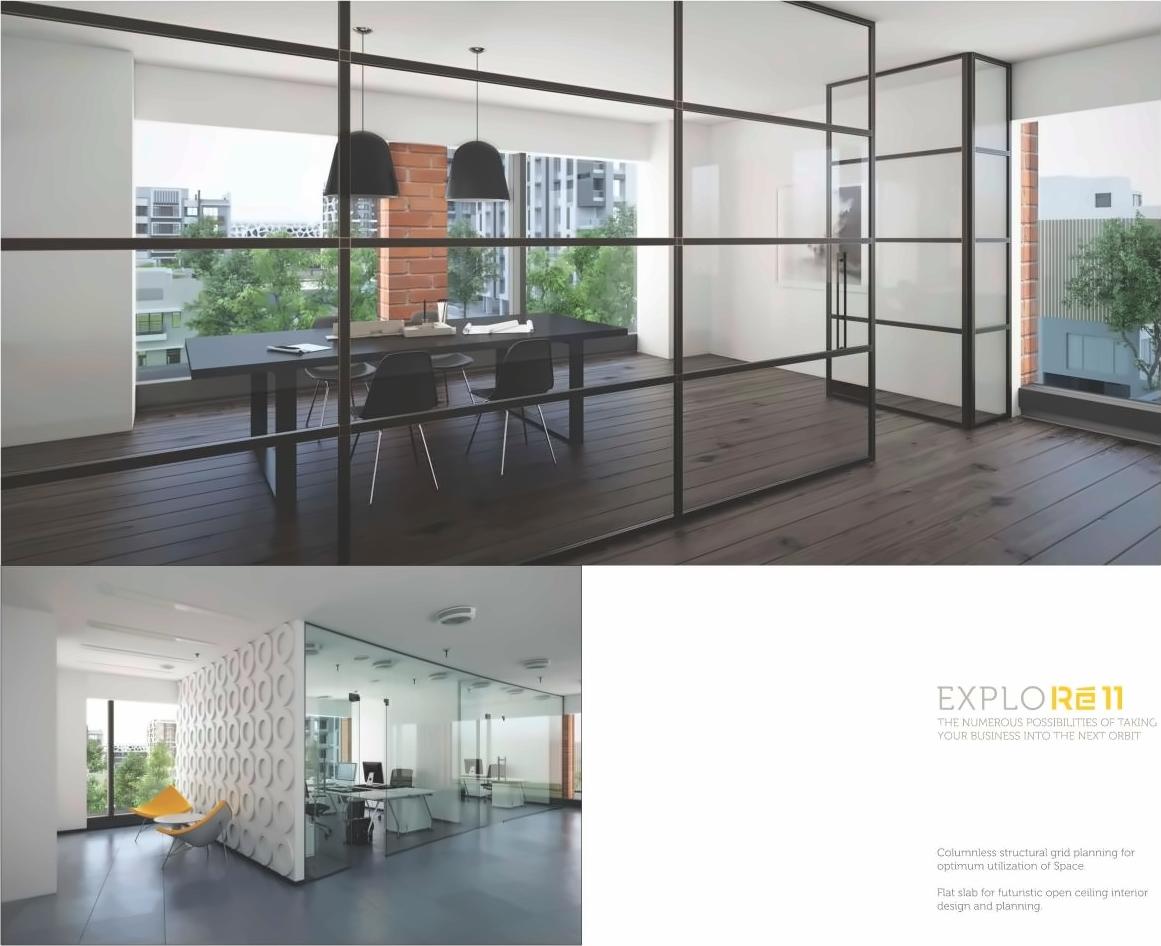 3D Elevation of real estate project Re Xi located at Jodhpur, Ahmedabad, Gujarat