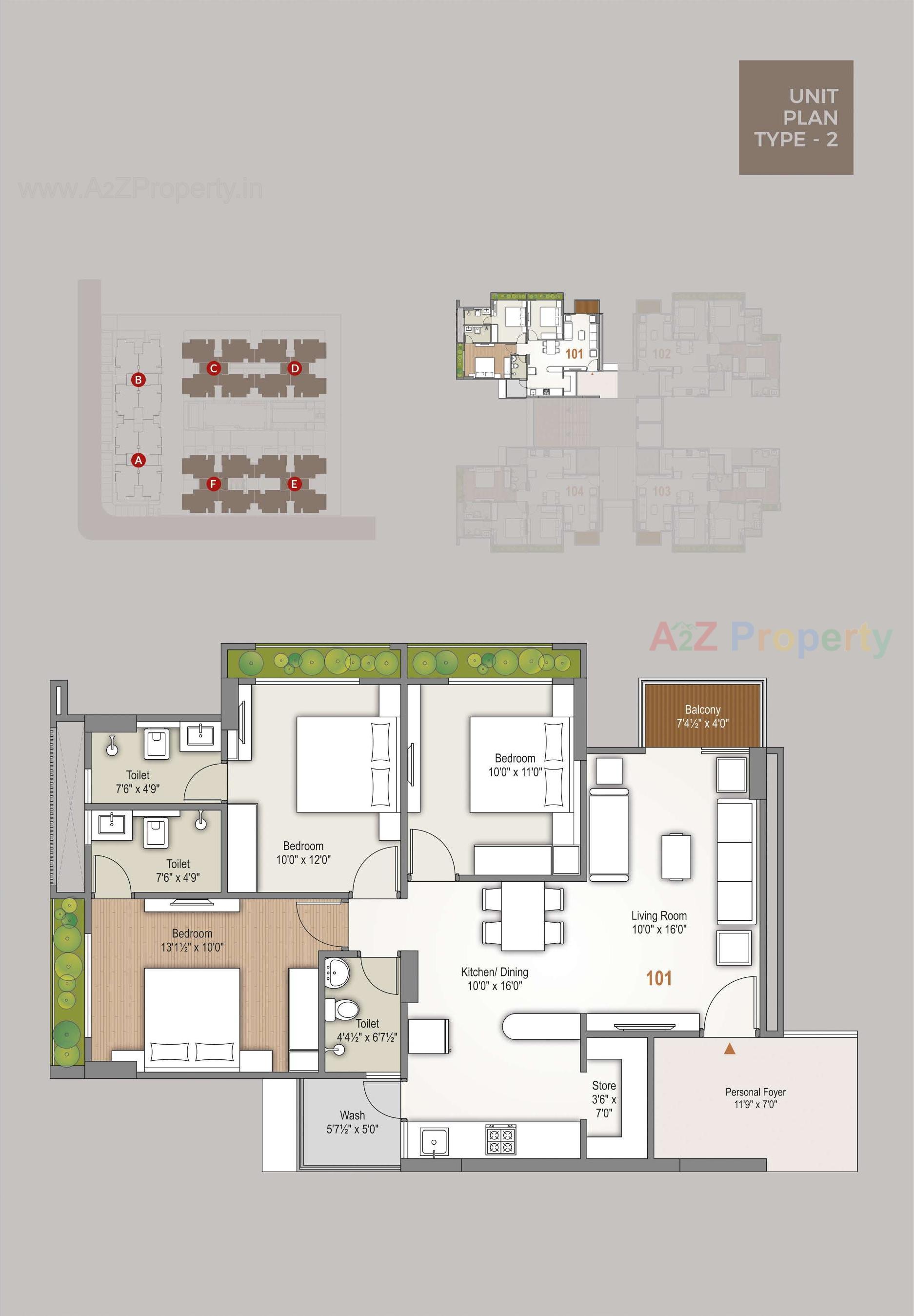 Layout of real estate project Renown located at Bopal, Ahmedabad, Gujarat