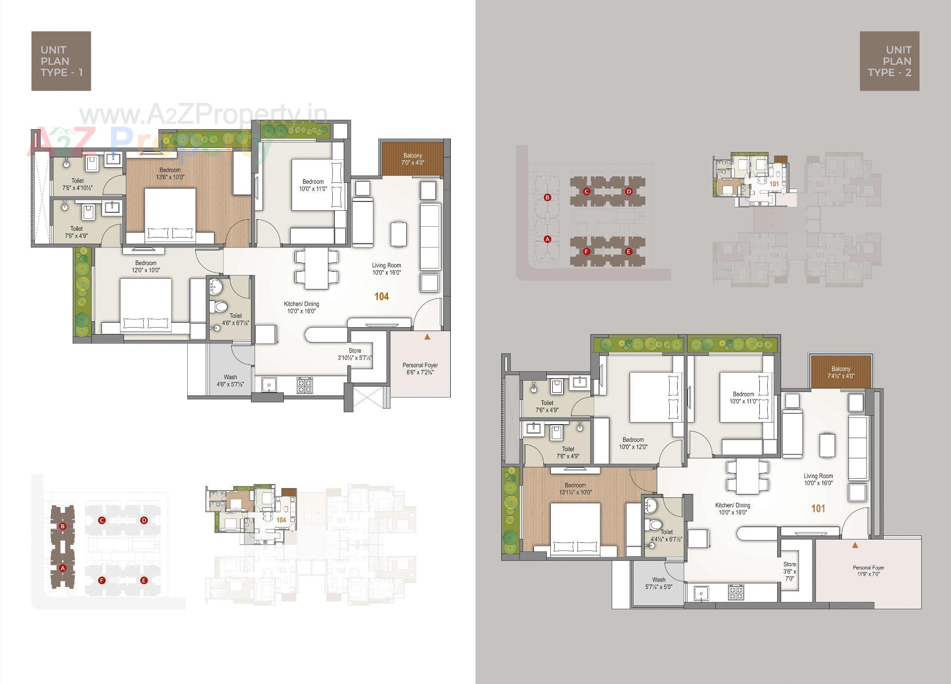 Layout of real estate project Renown located at Bopal, Ahmedabad, Gujarat