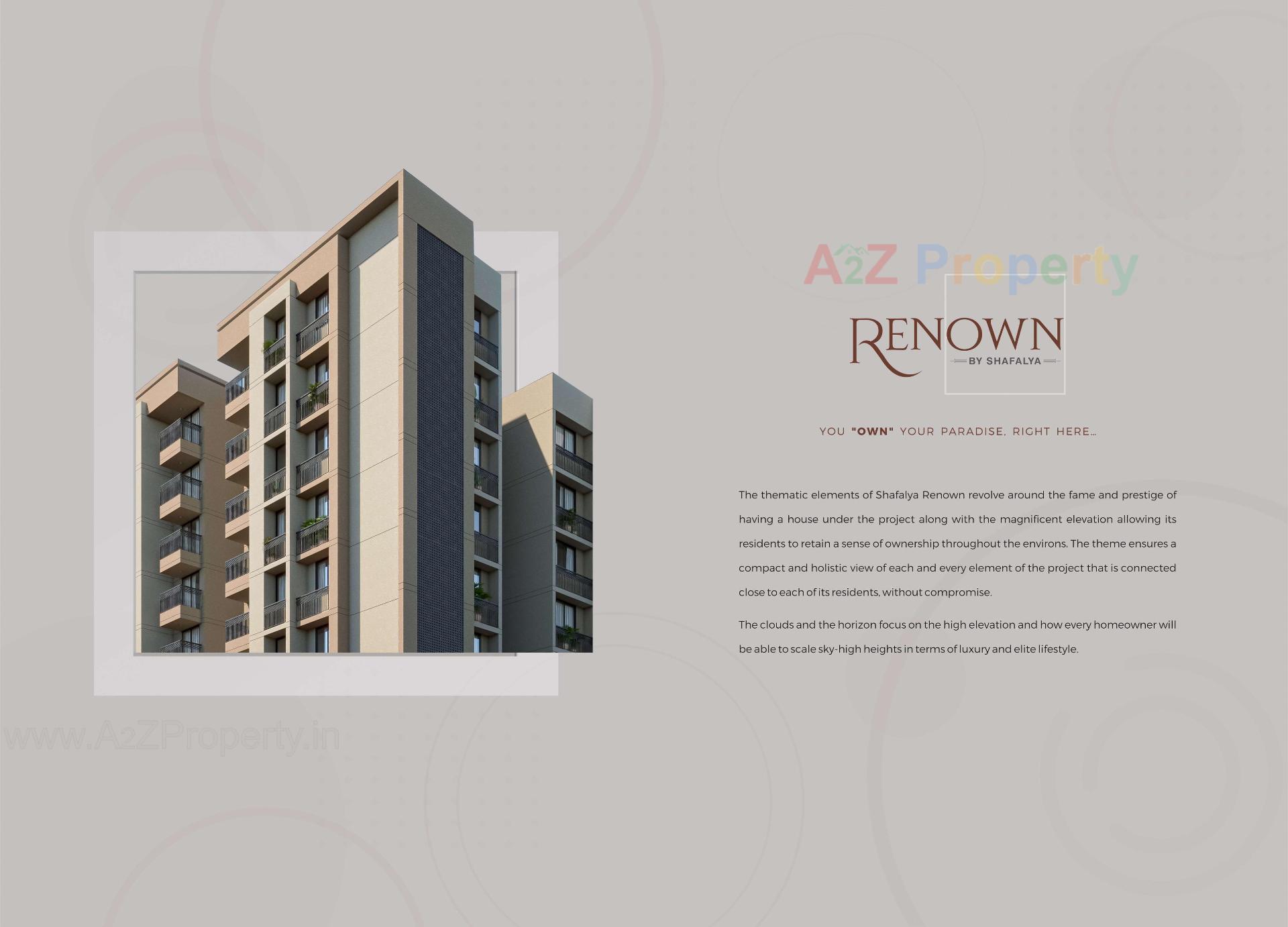  of real estate project Renown located at Bopal, Ahmedabad, Gujarat