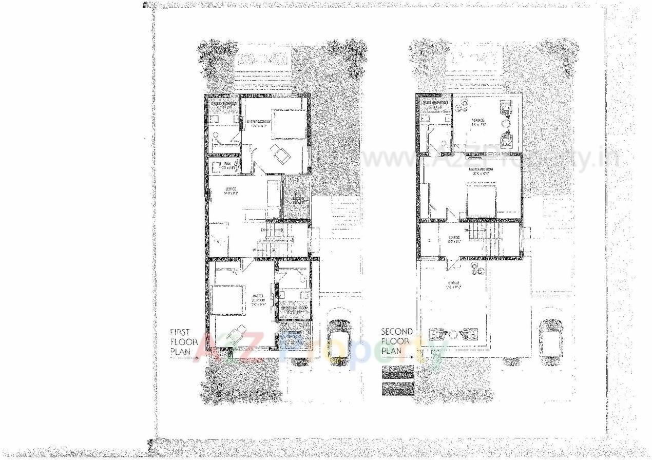 Layout of real estate project Revati Bungalows located at Nikol, Ahmedabad, Gujarat
