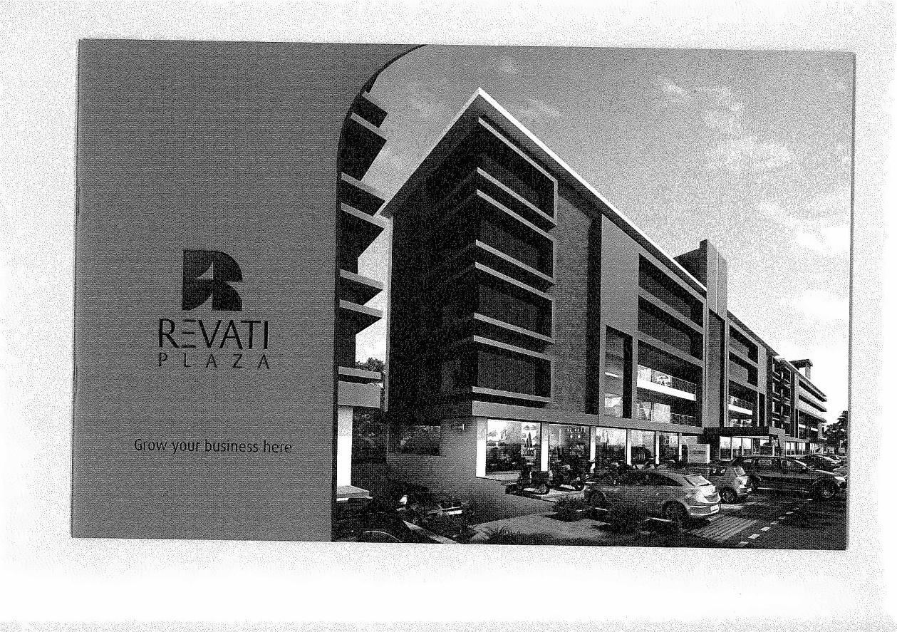 3D Elevation of real estate project Revati Plaza located at Nikol, Ahmedabad, Gujarat
