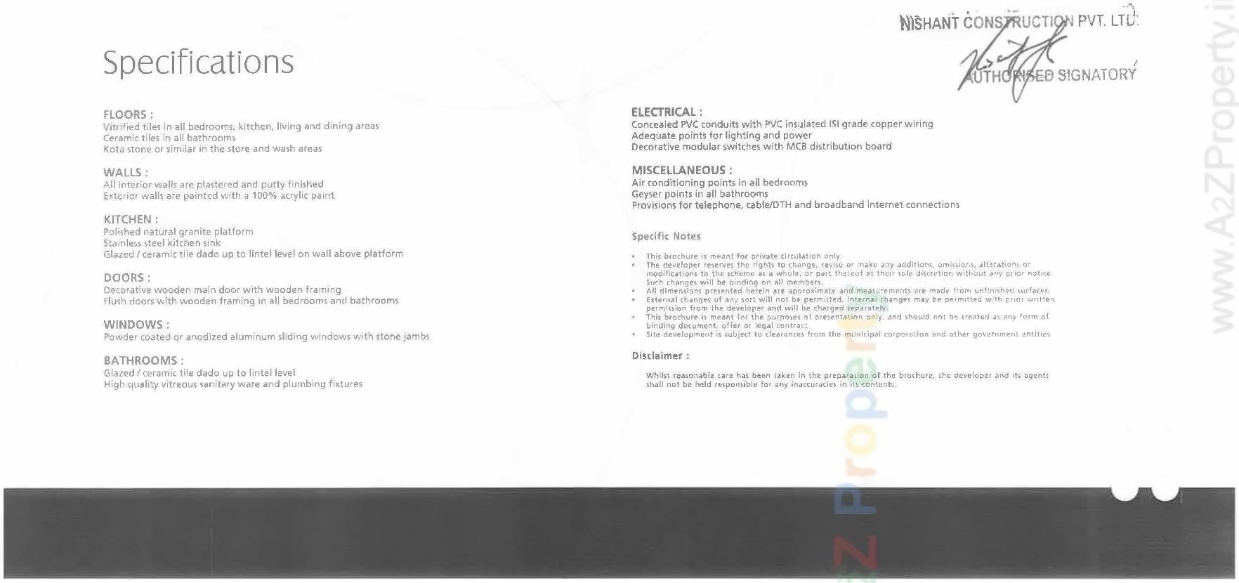 Project Specifications