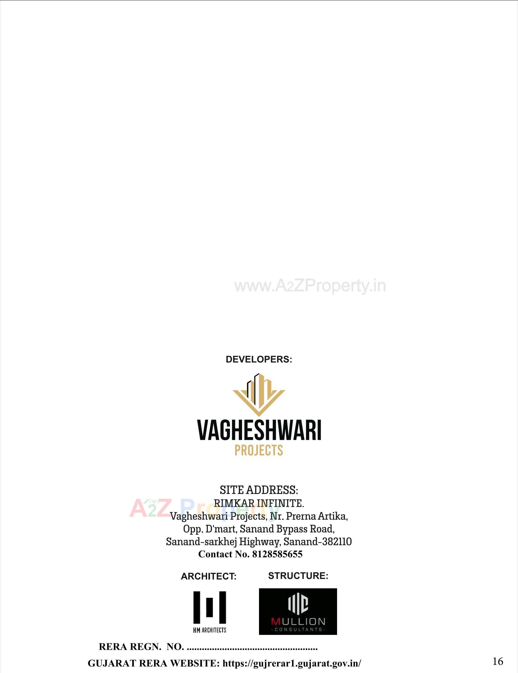  of real estate project Rimkar Infinite located at Sanand, Ahmedabad, Gujarat