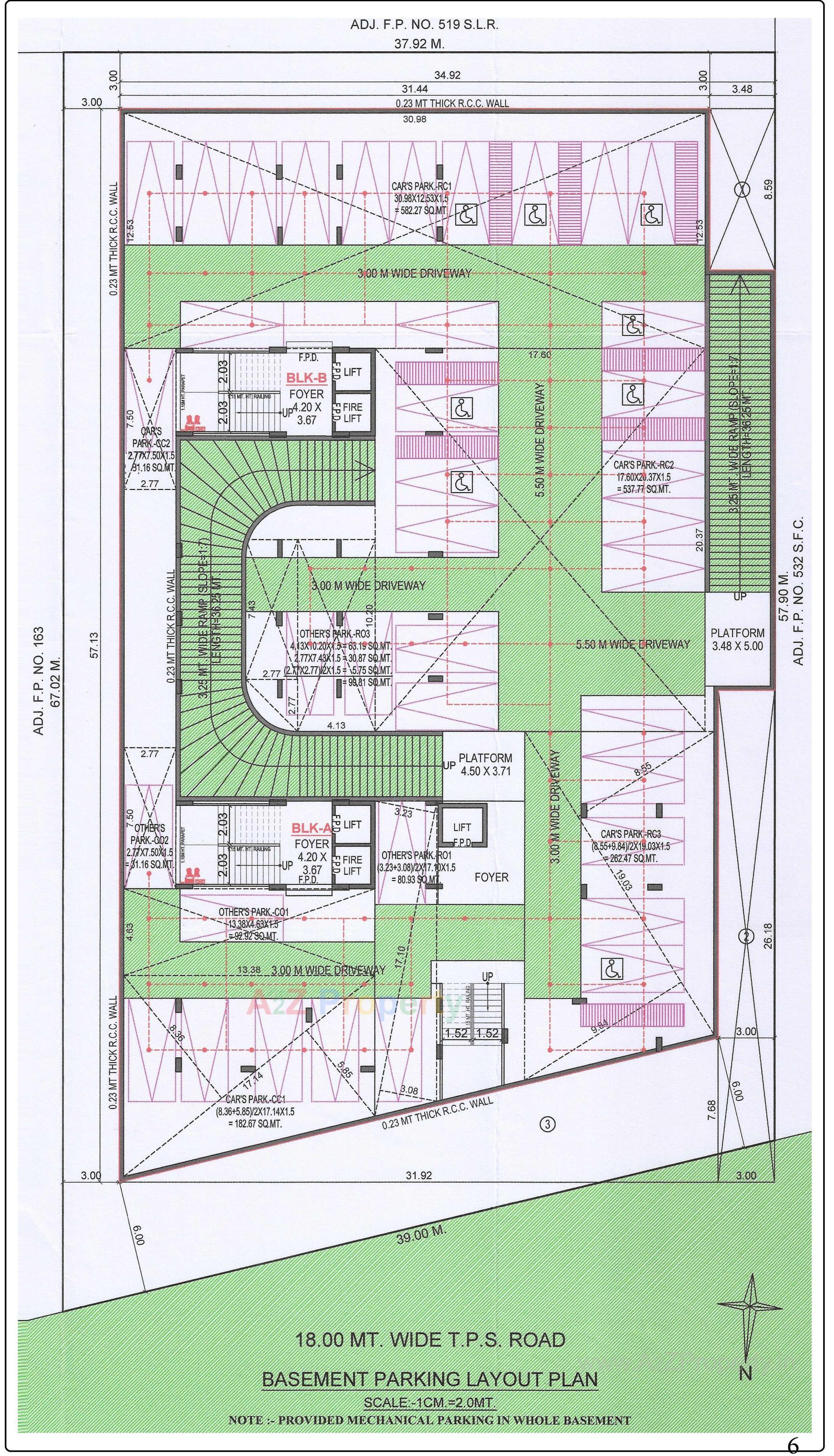 Layout of real estate project Rimkar Infinite located at Sanand, Ahmedabad, Gujarat