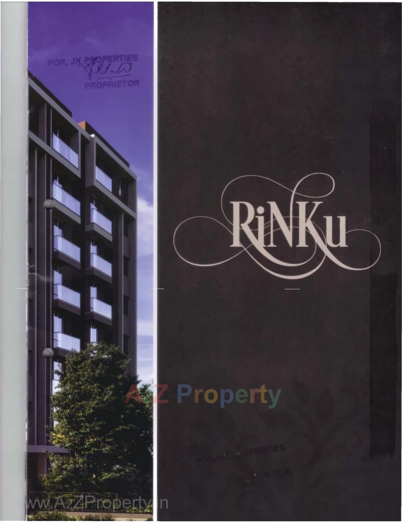 3D Elevation of real estate project Rinku Apartments located at Khokhra-mehamdavad, Ahmedabad, Gujarat