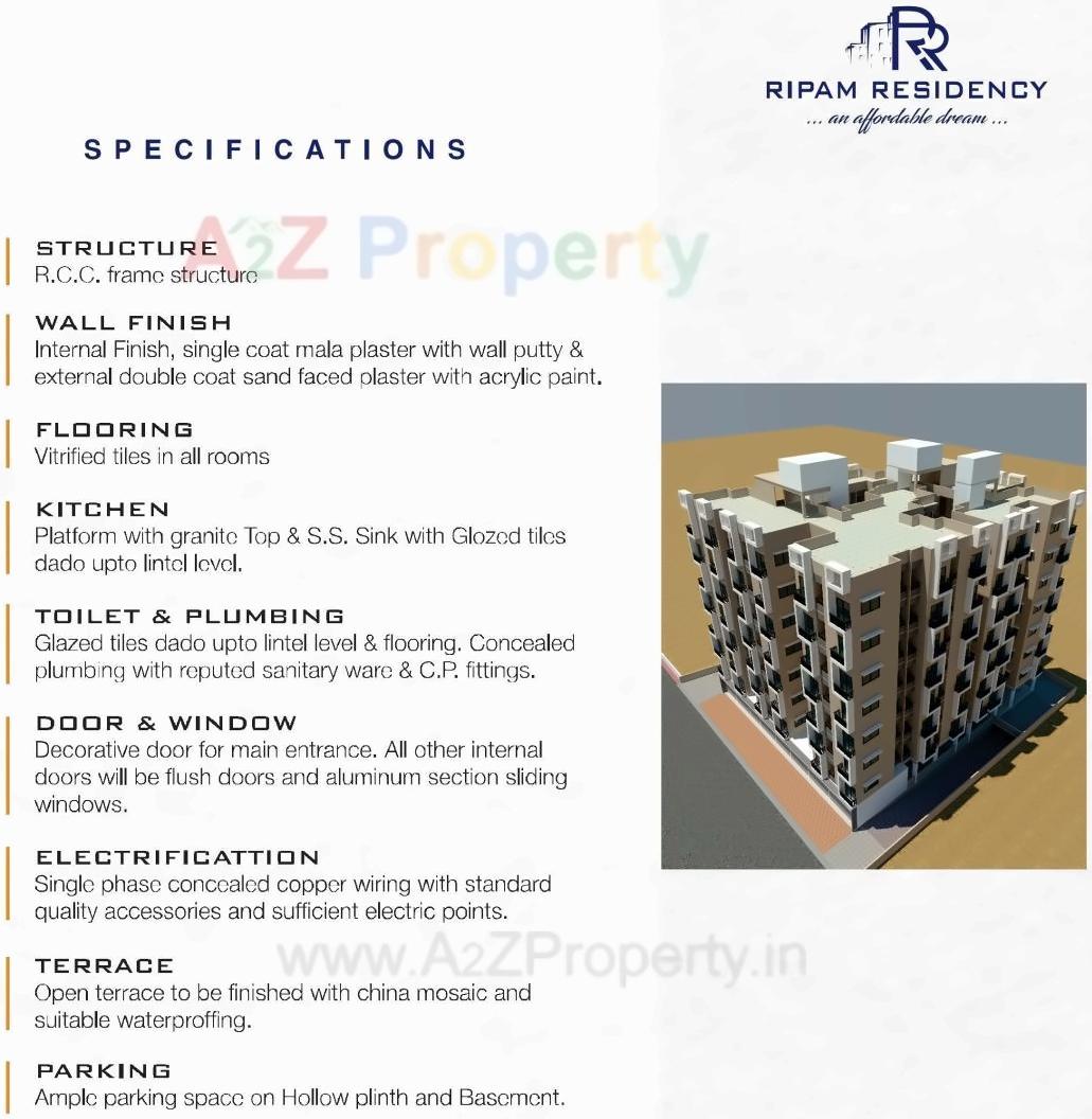  of real estate project Ripam Residency located at Ahmedabad, Ahmedabad, Gujarat
