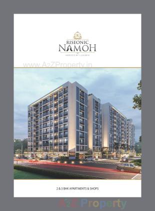 Elevation of real estate project Riseonic Namoh located at Acher, Ahmedabad, Gujarat