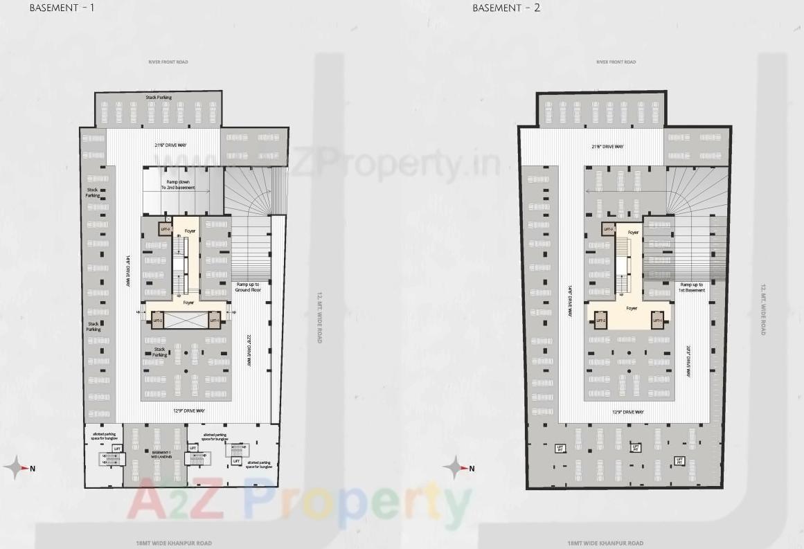 Layout of real estate project River Heights located at Dariyapur-kajipur, Ahmedabad, Gujarat