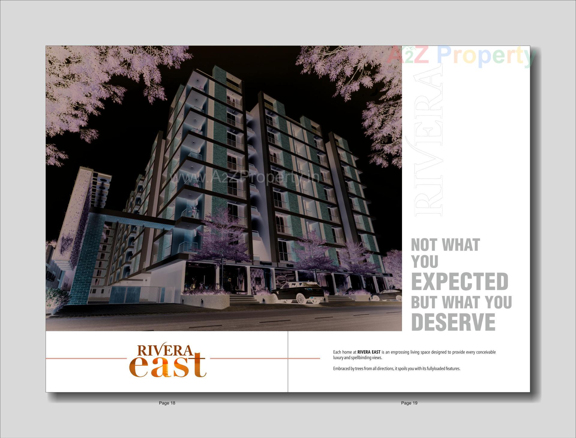 3D Elevation of real estate project Rivera East located at Vastral, Ahmedabad, Gujarat