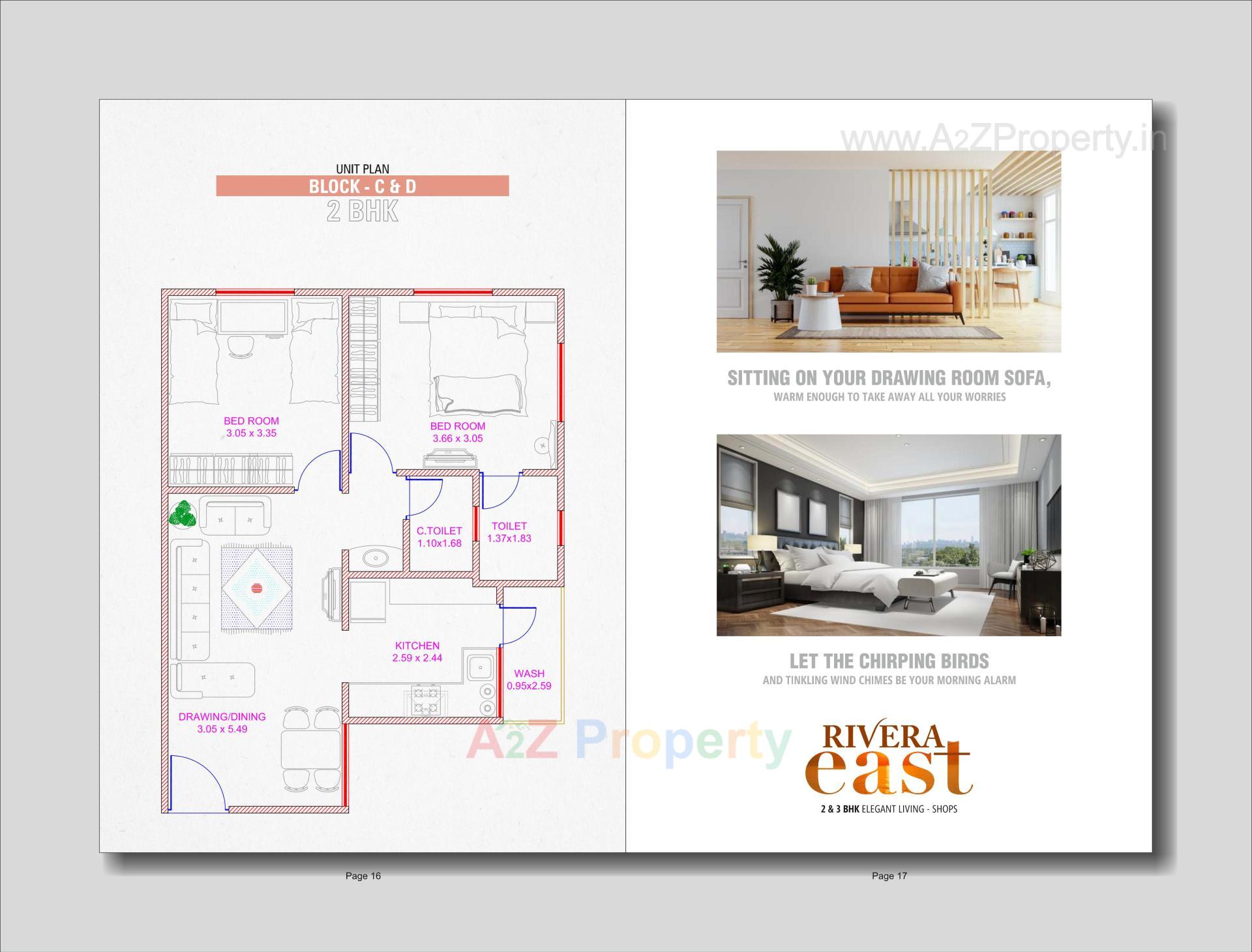  of real estate project Rivera East located at Vastral, Ahmedabad, Gujarat