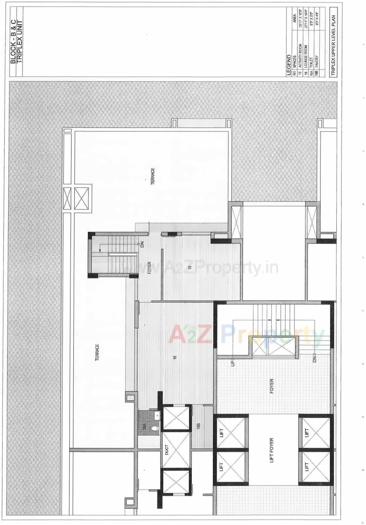 Layout of real estate project Riviera Elite located at Shela, Ahmedabad, Gujarat