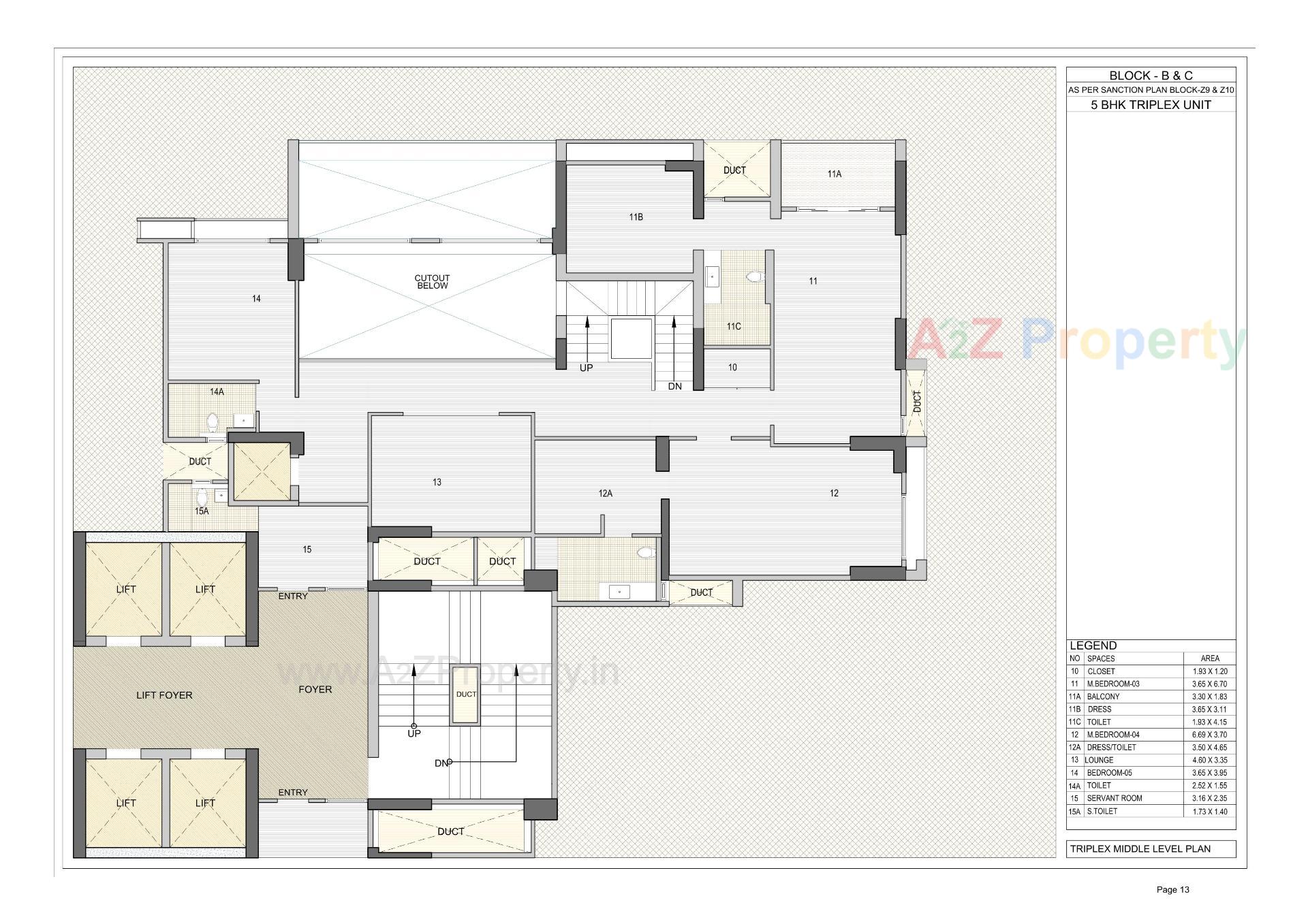 Layout of real estate project Riviera Majestica located at Shela, Ahmedabad, Gujarat