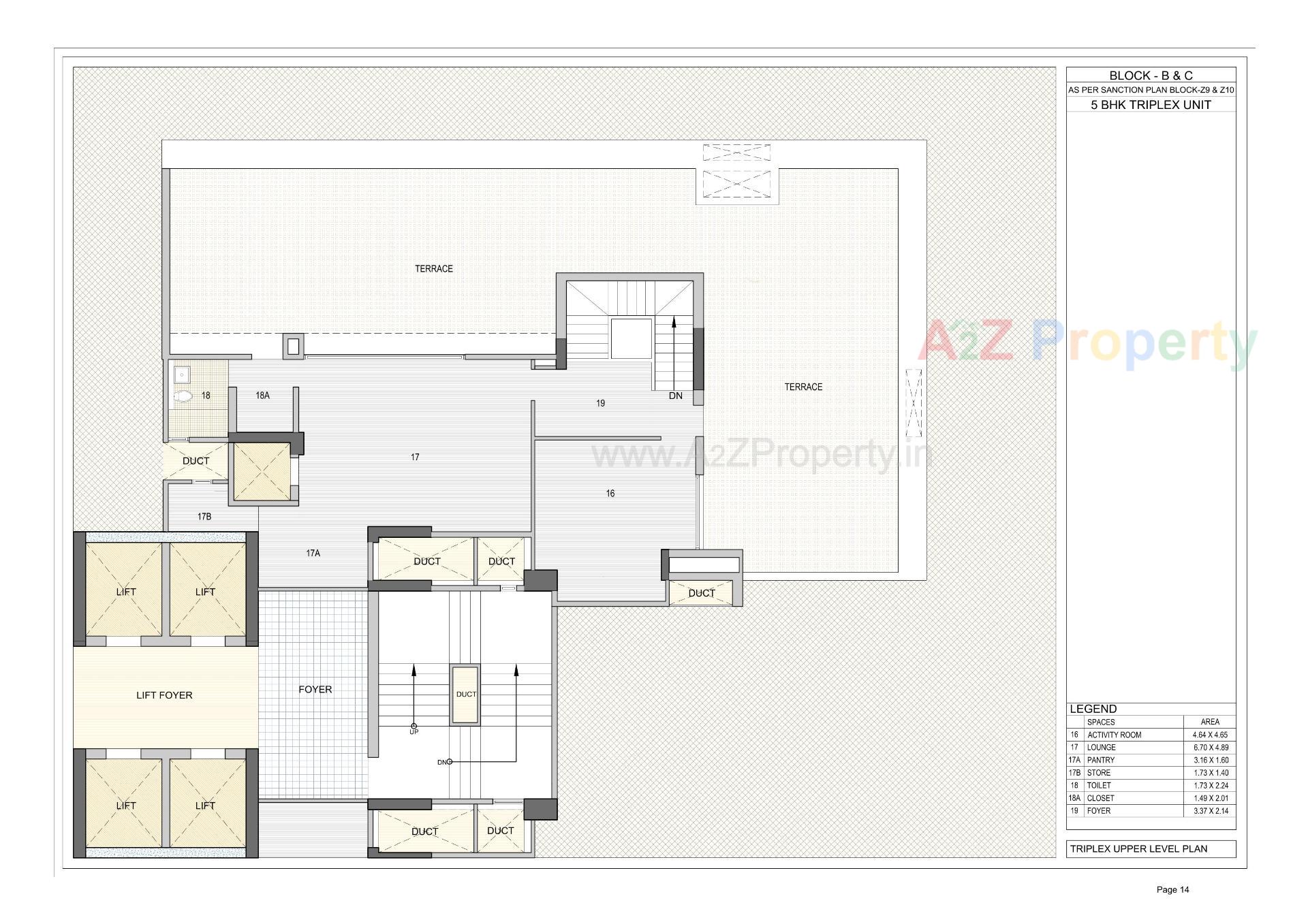 Layout of real estate project Riviera Majestica located at Shela, Ahmedabad, Gujarat