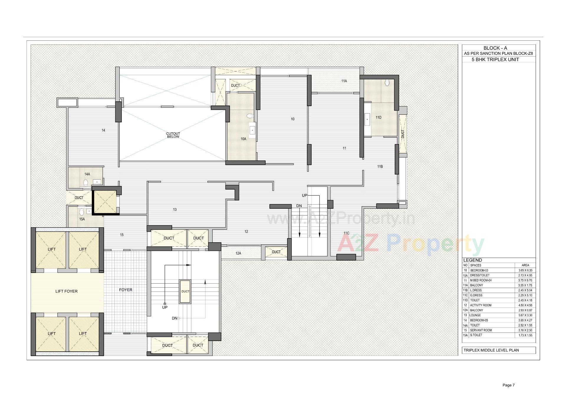 Layout of real estate project Riviera Majestica located at Shela, Ahmedabad, Gujarat