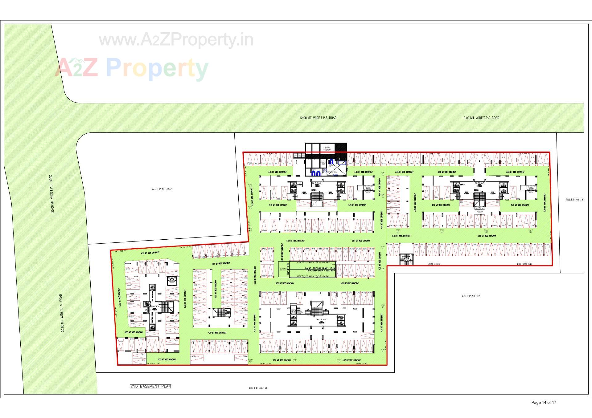 Layout of real estate project Riviera Prestige located at Sarkhej, Ahmedabad, Gujarat