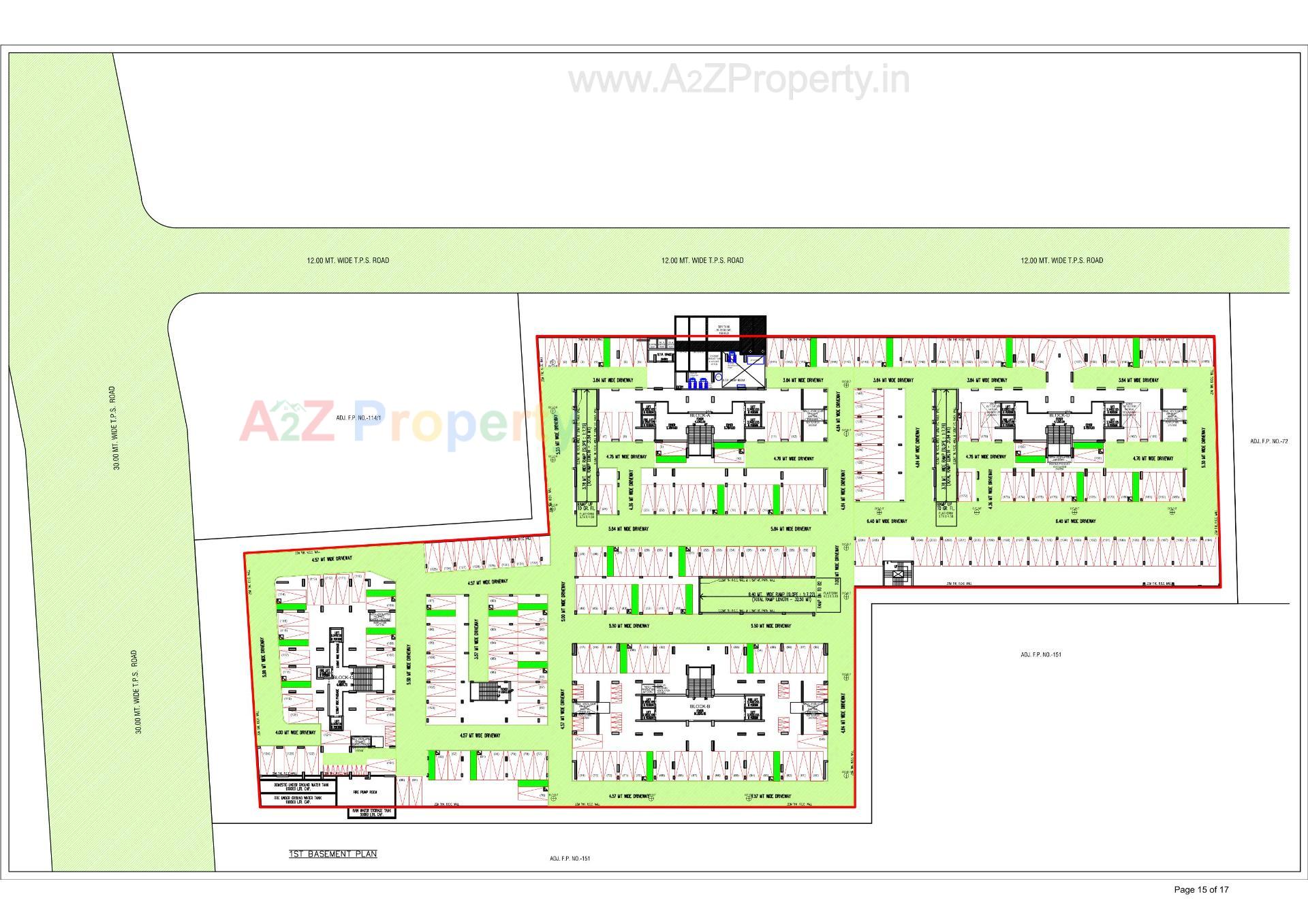 Layout of real estate project Riviera Prestige located at Sarkhej, Ahmedabad, Gujarat