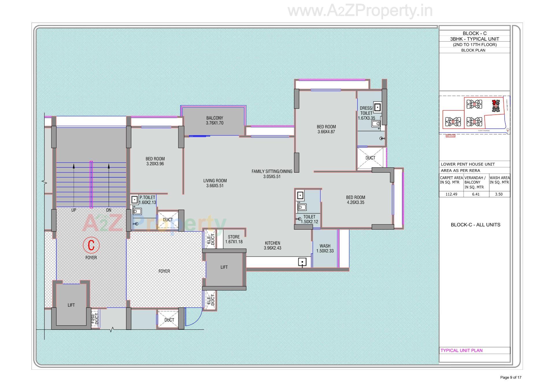 Layout of real estate project Riviera Prestige located at Sarkhej, Ahmedabad, Gujarat