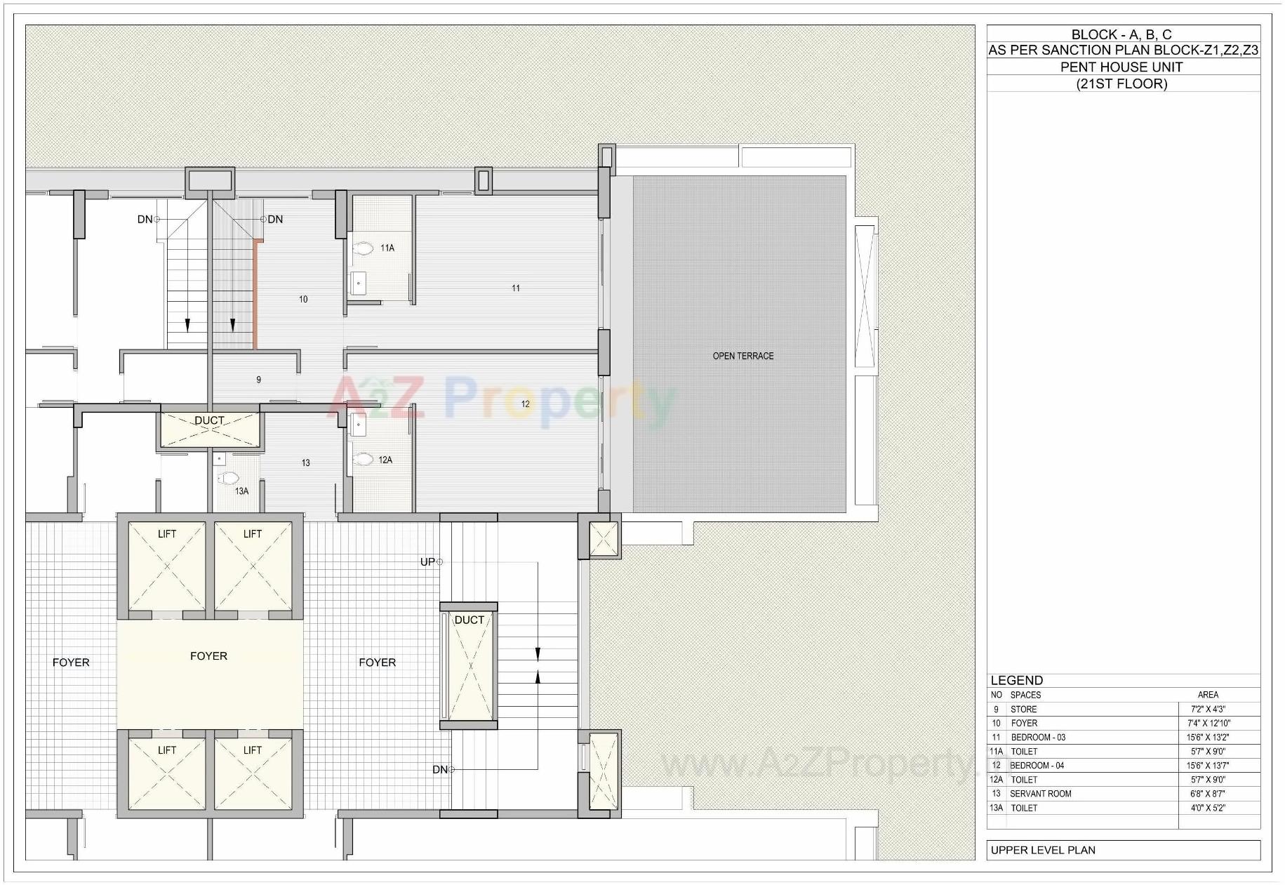 Layout of real estate project Riviera Springs located at Ahmedabad, Ahmedabad, Gujarat