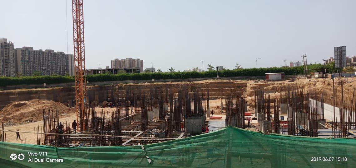 161475_const of real estate project Riviera Woods located at Shela, Ahmedabad, Gujarat