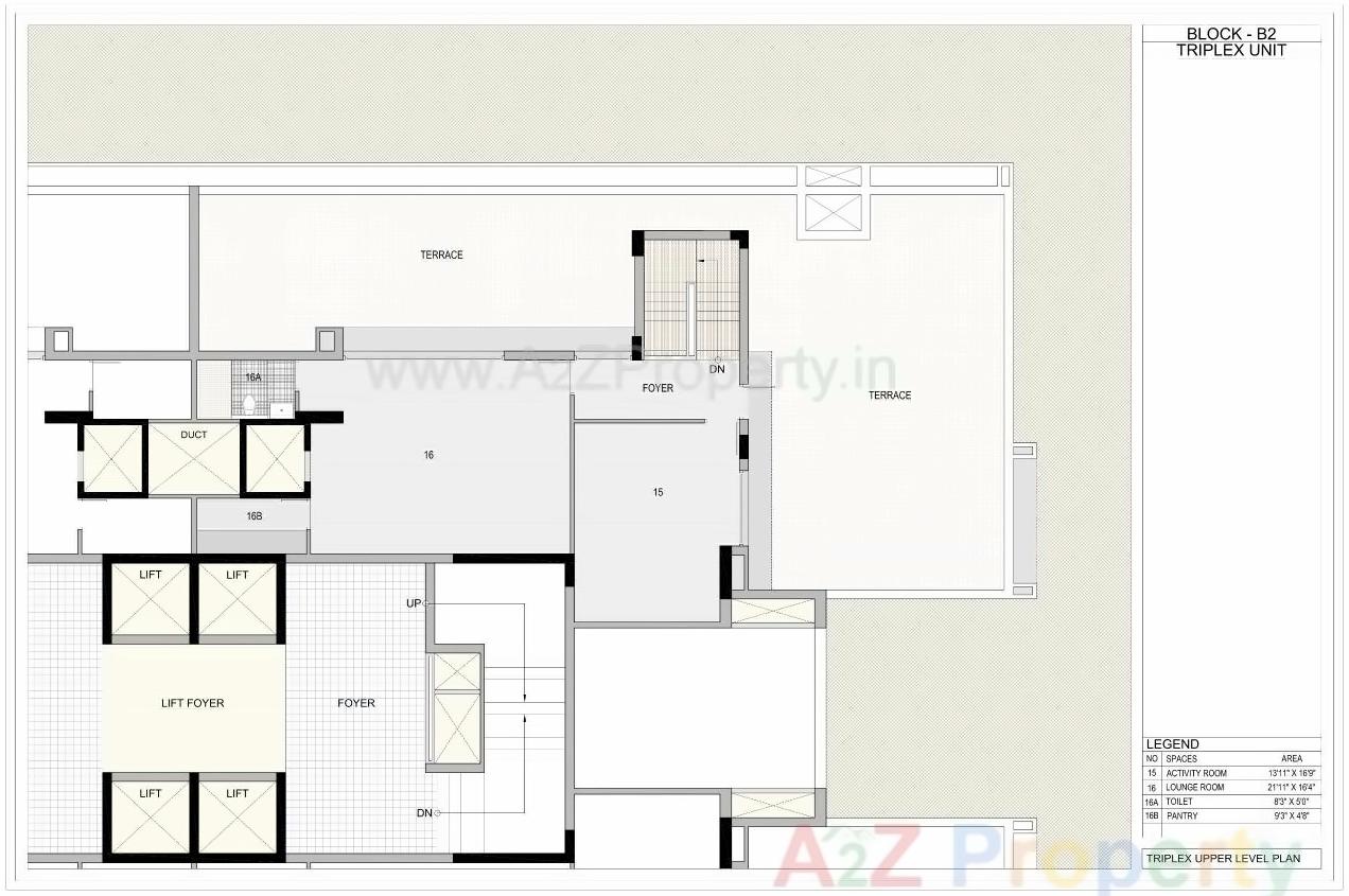 Layout of real estate project Riviera Woods located at Shela, Ahmedabad, Gujarat