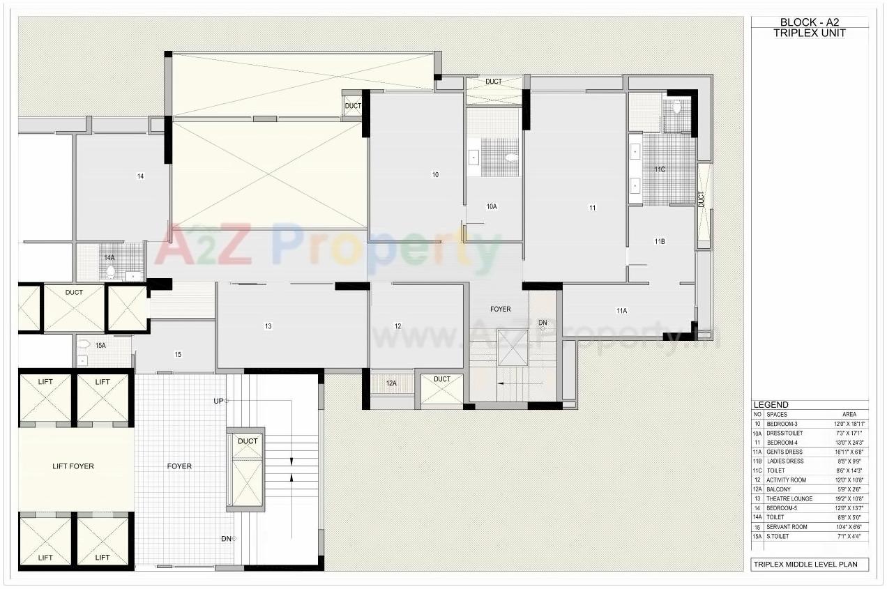 Layout of real estate project Riviera Woods located at Shela, Ahmedabad, Gujarat