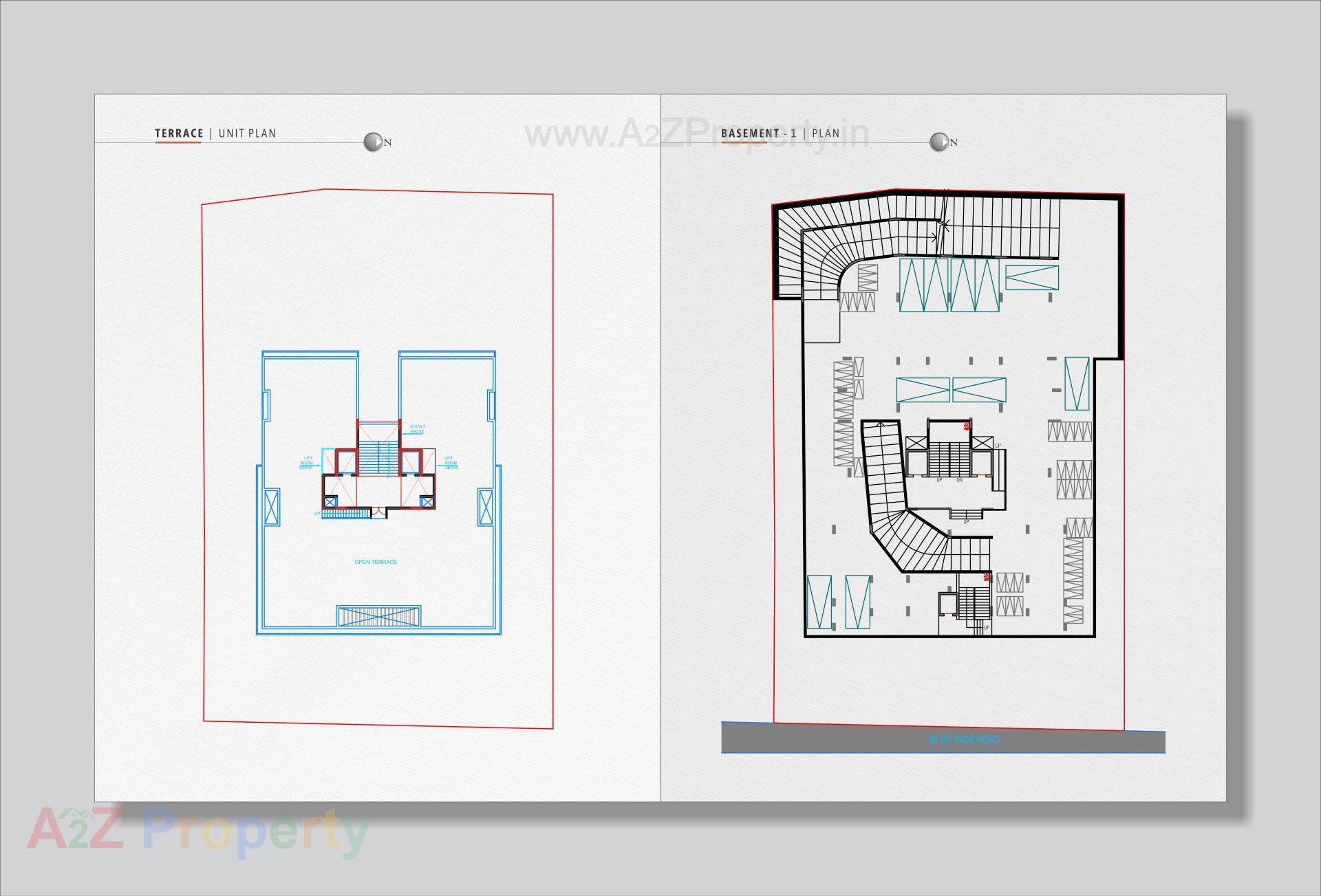Layout of real estate project Rj Pashmina located at Chandkheda, Ahmedabad, Gujarat