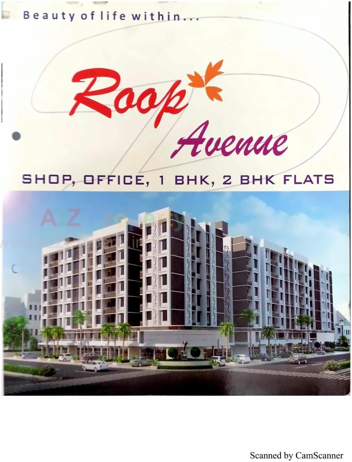 3D Elevation of real estate project Roop Avenue located at Vatva, Ahmedabad, Gujarat