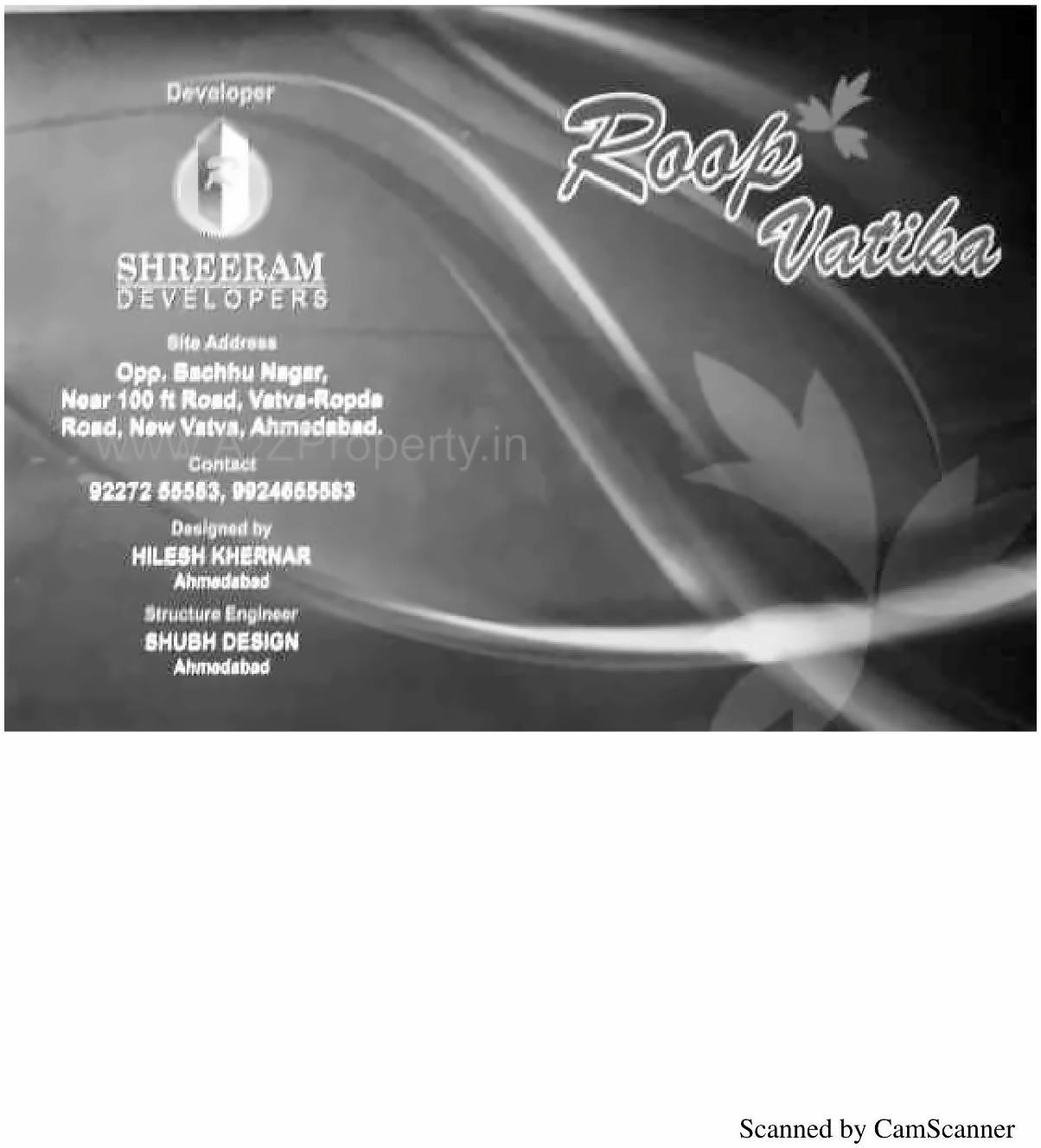  of real estate project Roop Vatika located at Vatva, Ahmedabad, Gujarat