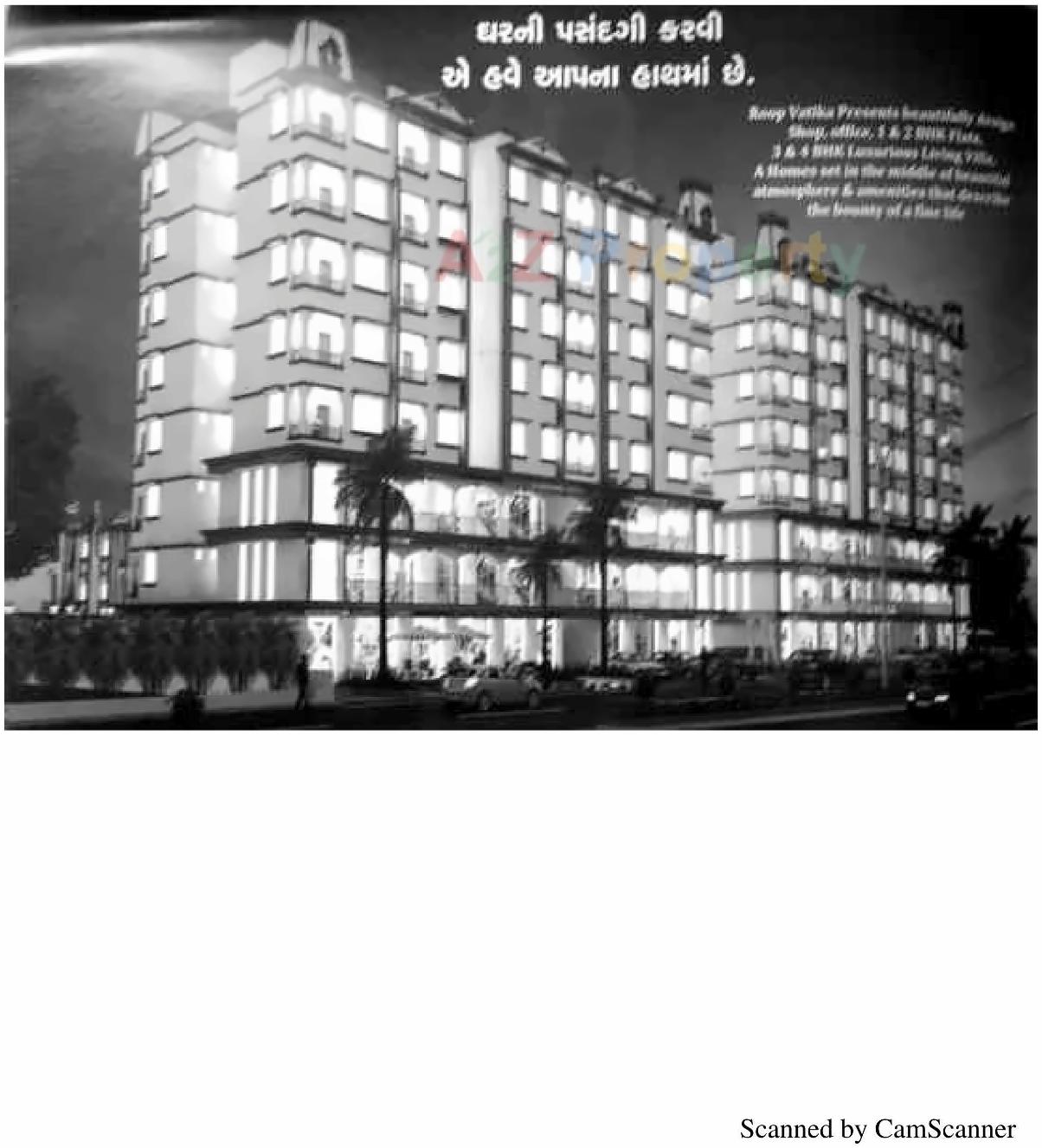 3D Elevation of real estate project Roop Vatika located at Vatva, Ahmedabad, Gujarat