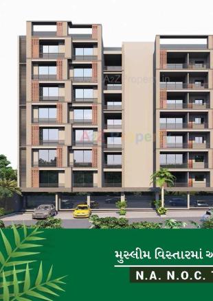 Elevation of real estate project Roshan Heights located at Ahmedabad, Ahmedabad, Gujarat