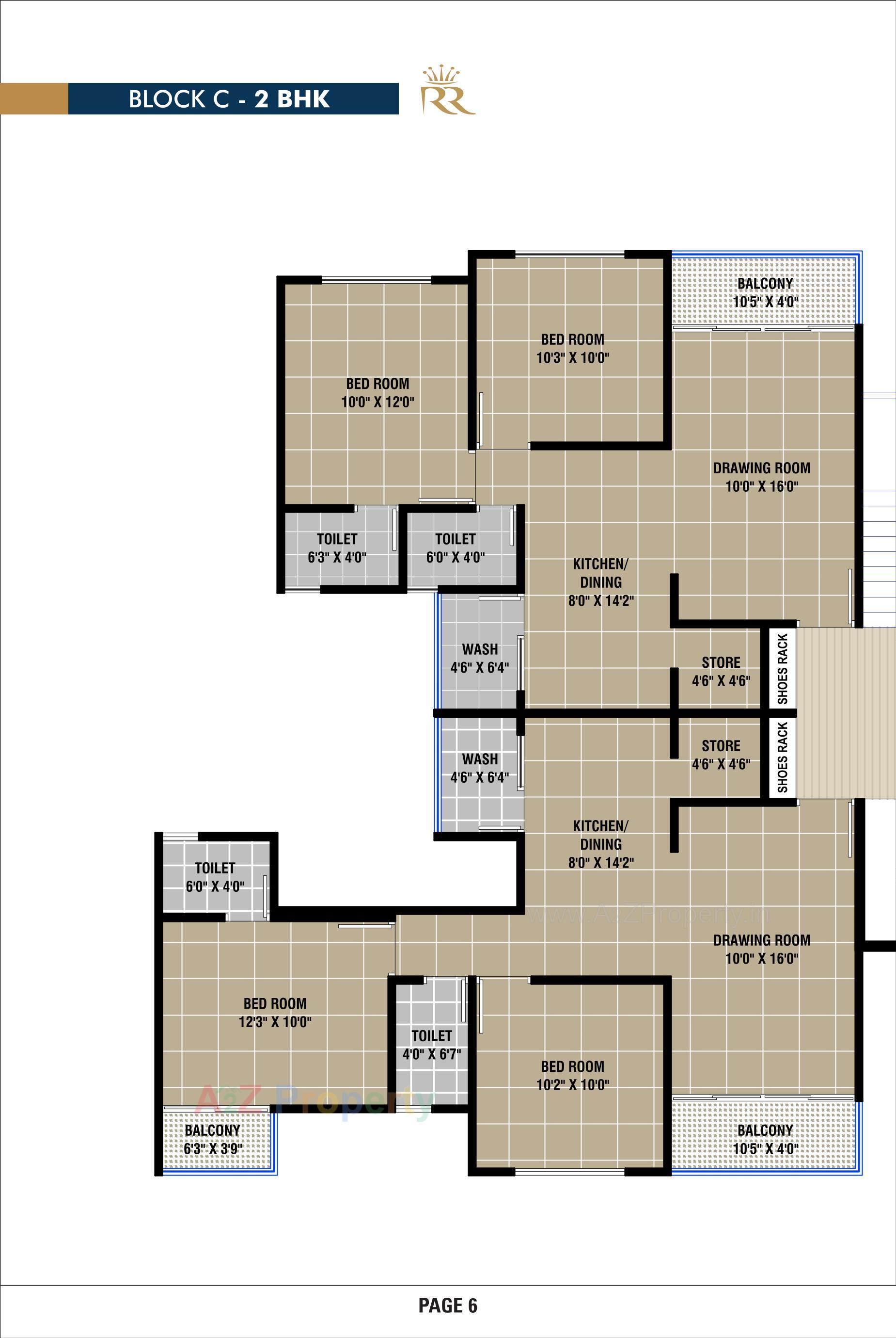 Layout of real estate project Royal City located at Naroda, Ahmedabad, Gujarat