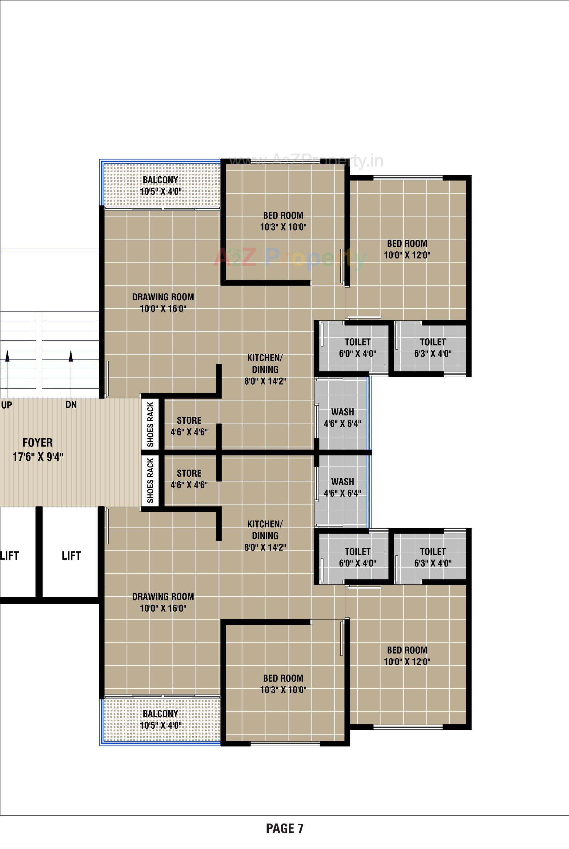 Layout of real estate project Royal City located at Naroda, Ahmedabad, Gujarat