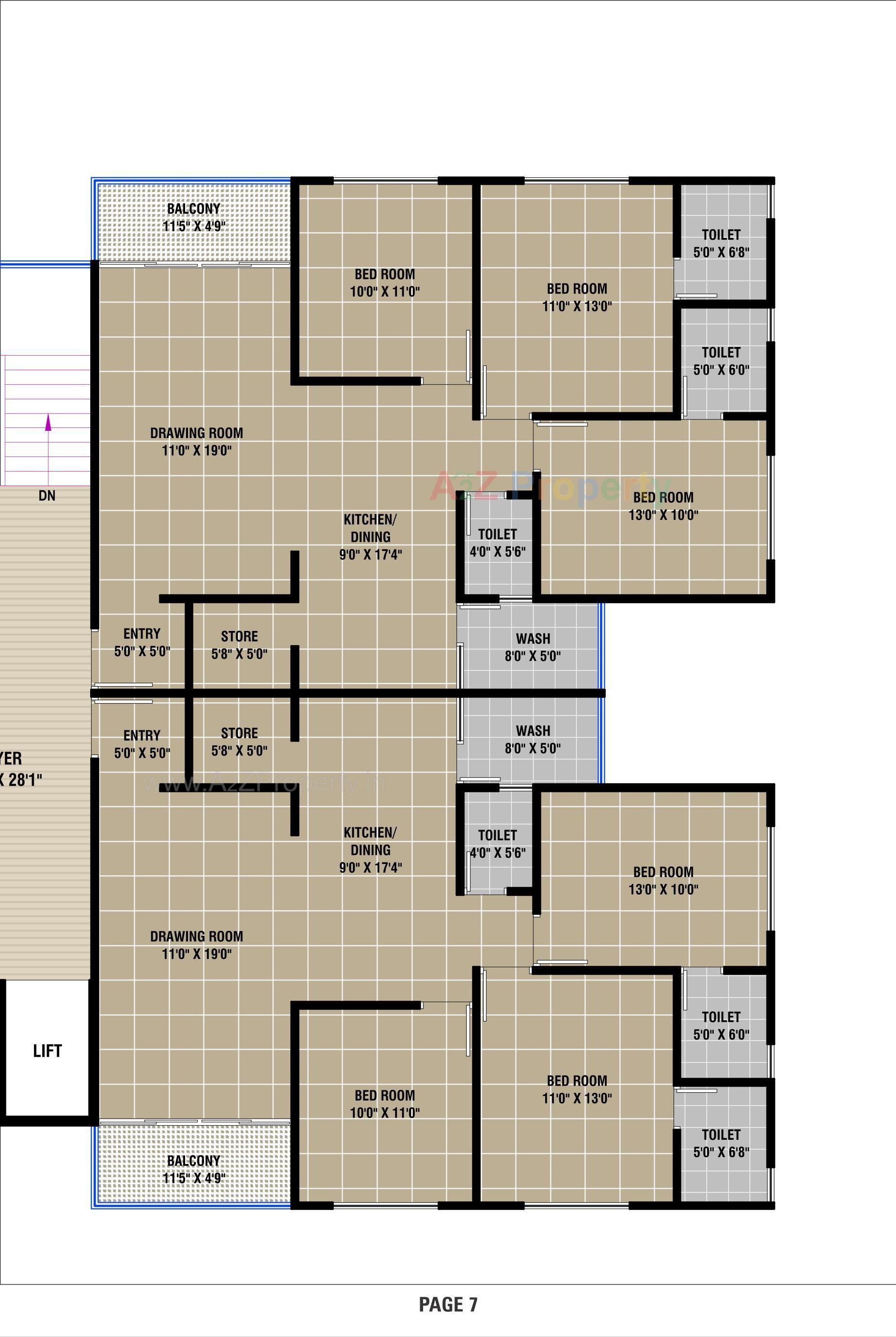 Layout of real estate project Royal City located at Ahmedabad, Ahmedabad, Gujarat