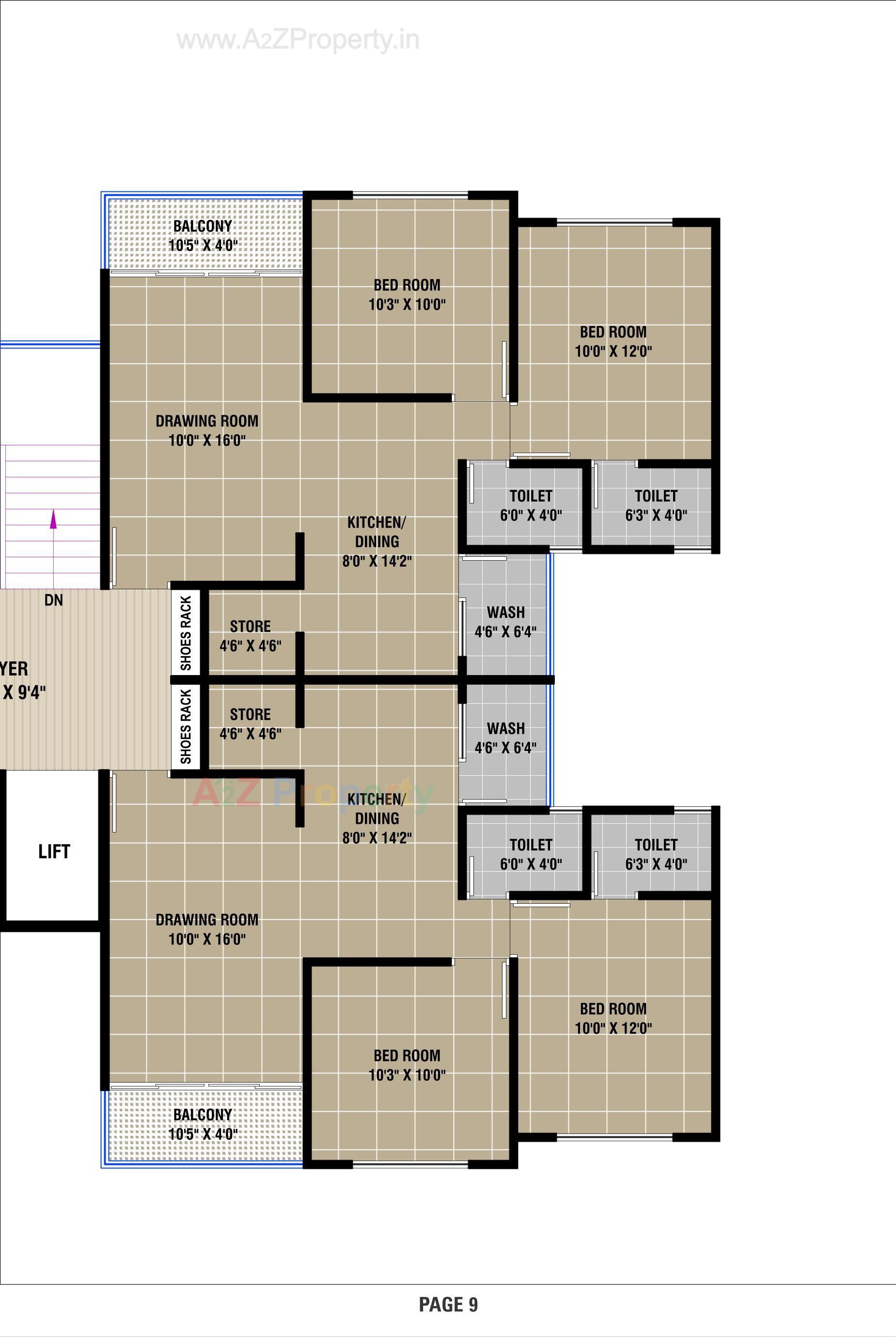 Layout of real estate project Royal City located at Ahmedabad, Ahmedabad, Gujarat