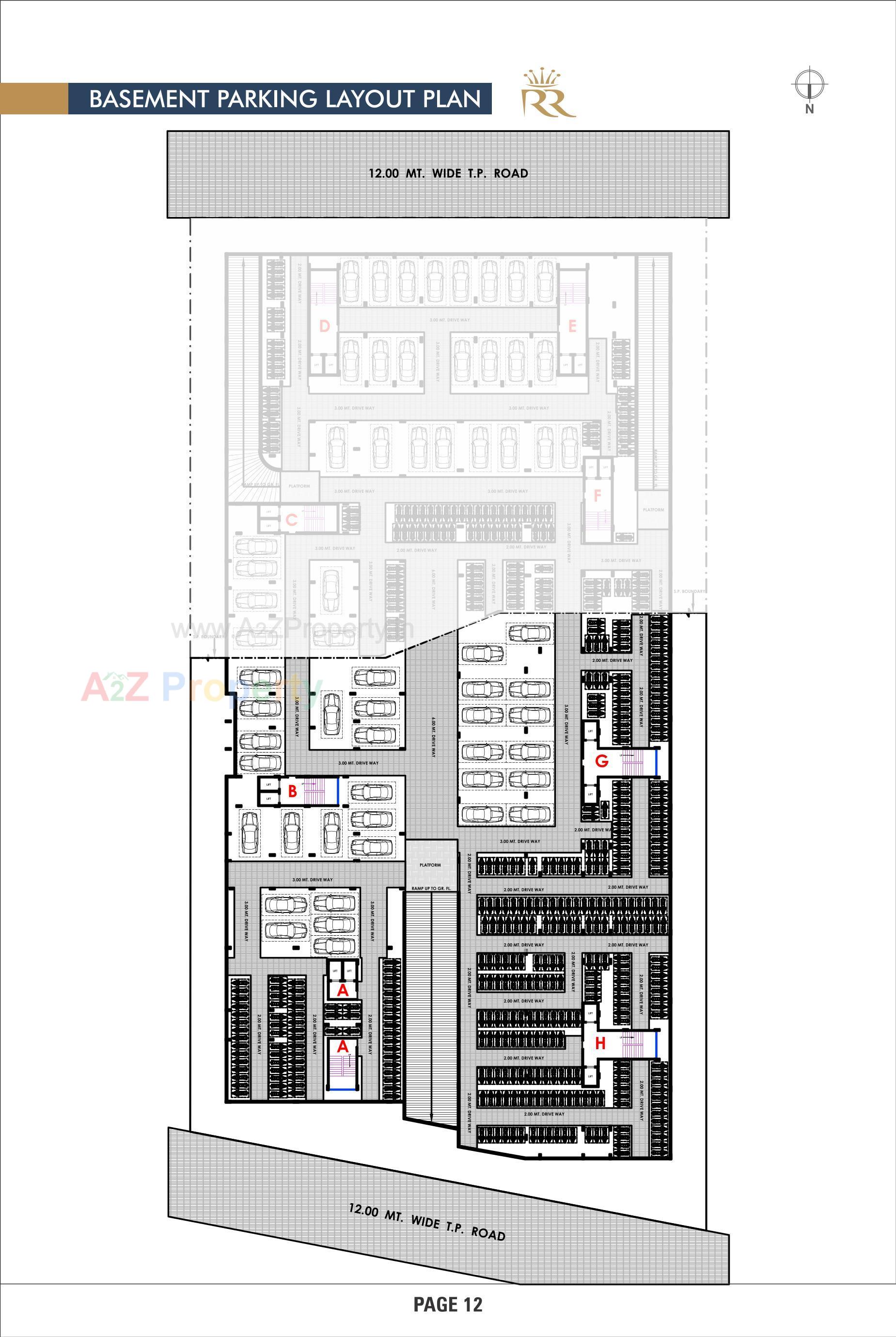 Layout of real estate project Royal City located at Ahmedabad, Ahmedabad, Gujarat