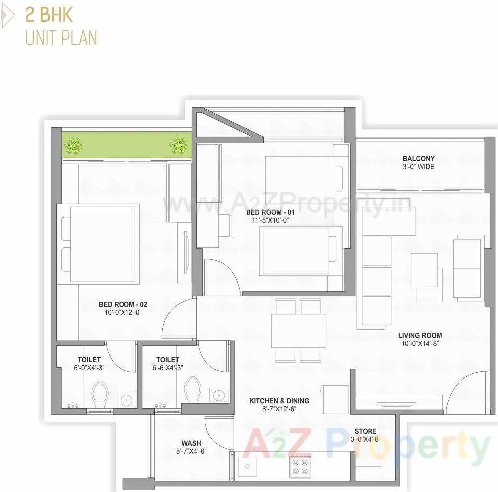Layout of real estate project Royal Heights located at Gota, Ahmedabad, Gujarat