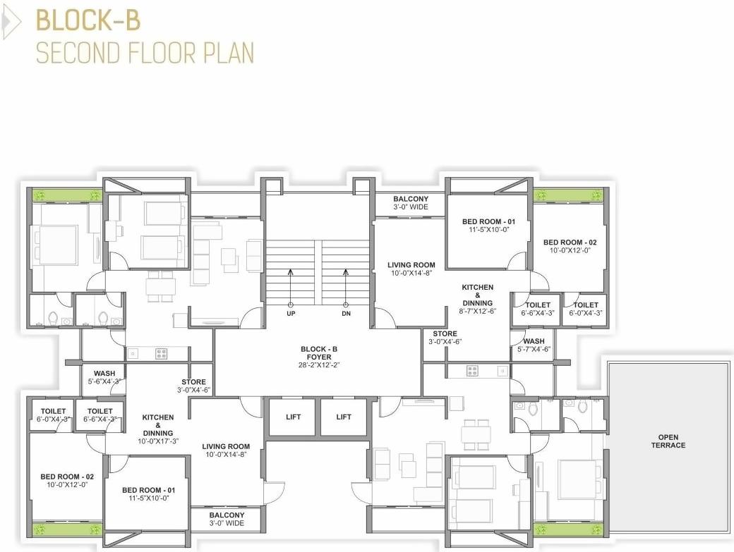 Layout of real estate project Royal Heights located at Gota, Ahmedabad, Gujarat
