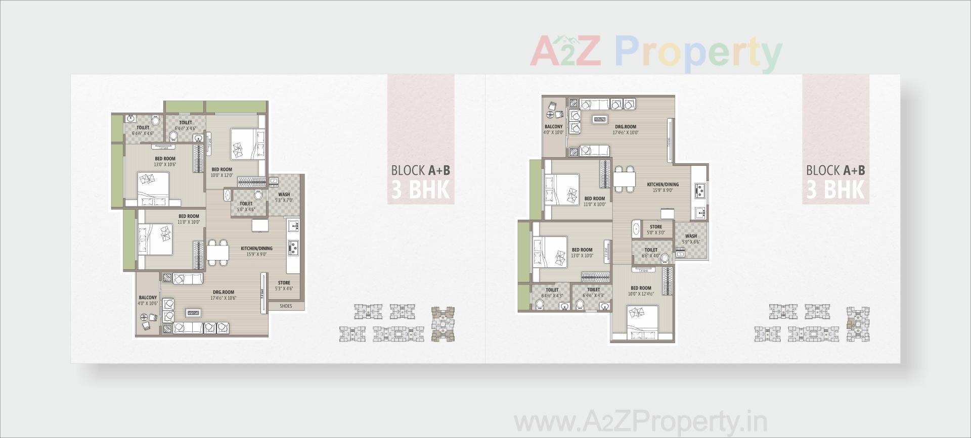 Layout of real estate project Royal Lakeview located at Chiloda, Ahmedabad, Gujarat